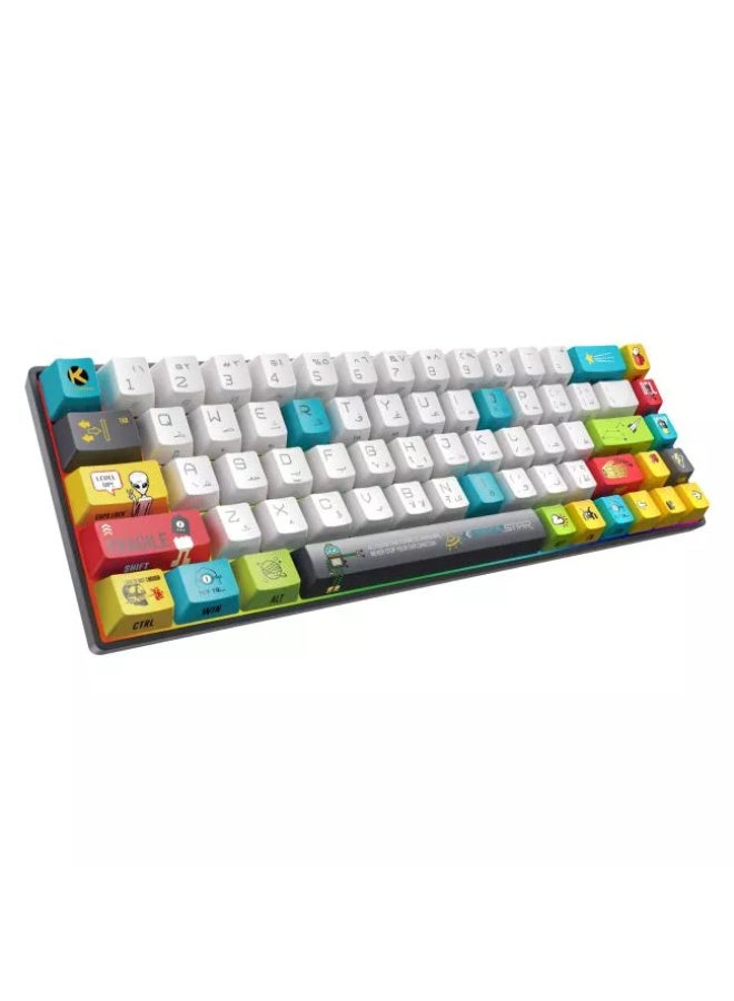 كي قيمنق حزمة ألعاب KGAMING KMP-04-R 4 في 1: ماوس، لوحة ماوس، لوحة مفاتيح (مفتاح أحمر)، سماعة رأس - Image 5
