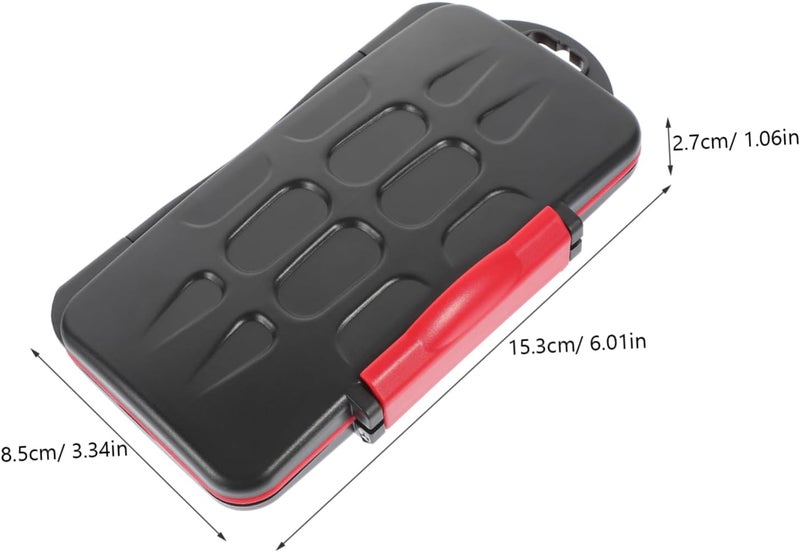 Memory Card Case Portable and Shockproof Storage Organizer for and Cards Compact Memory Holder Construction for Travel and Data - Image 2