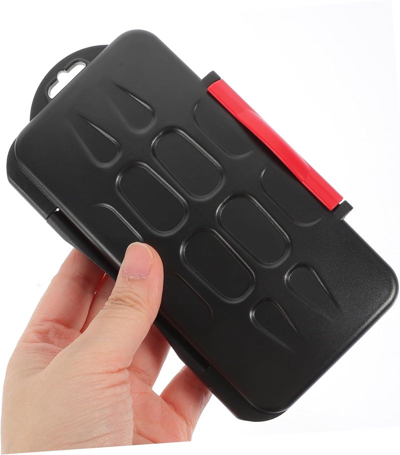 Memory Card Case Portable and Shockproof Storage Organizer for and Cards Compact Memory Holder Construction for Travel and Data - Image 3