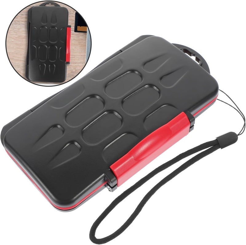 Memory Card Case Portable and Shockproof Storage Organizer for and Cards Compact Memory Holder Construction for Travel and Data - Image 4