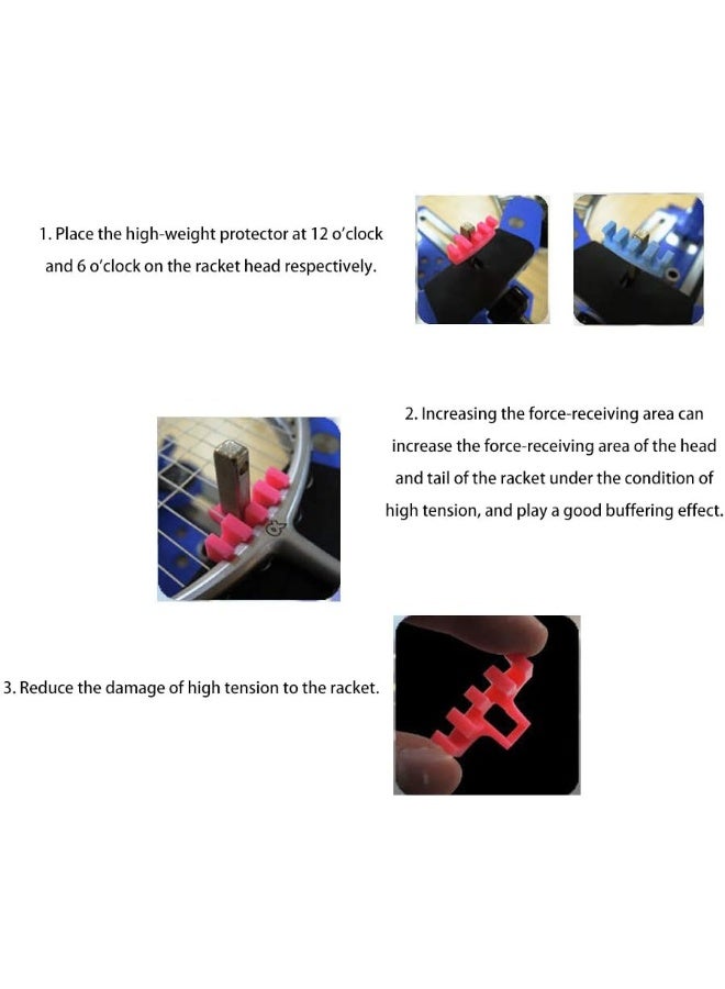 mike Badminton Racket Load Spreader Adapter Racket Attachment Stringing Tool - Image 5