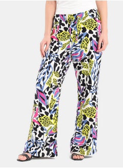 Clue Printed Pants with Drawstring  - Image 1