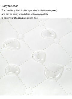 Old_Feller Baby Infant Contoured Changing Pad With Security Strap, White, 80 X 40 X 10 CM  - Image 5