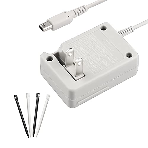 Xahpower DSi Charger Kit, AC Power Adapter Charger and Stylus Pen for Nintendo DSi, Wall Travel Charger Power Cord Charging Cable - Image 1
