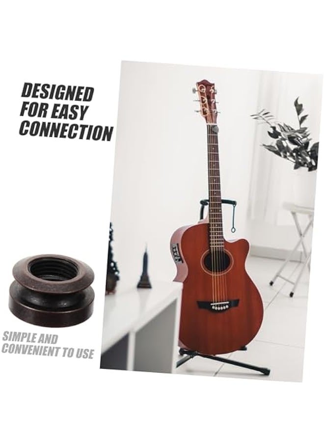 Generic Pickup Tail Pin Cap Endpin on End Pin on Acoustic Guitar Strap ons Guitar Accessories Guitar Strap End Pins on Endpin Jack Strap on Strap on Acoustic Guitar - Image 5