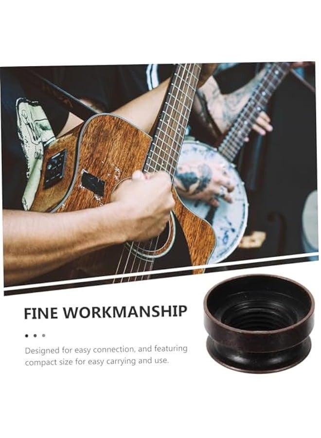 Generic Pickup Tail Pin Cap Endpin on End Pin on Acoustic Guitar Strap ons Guitar Accessories Guitar Strap End Pins on Endpin Jack Strap on Strap on Acoustic Guitar - Image 2