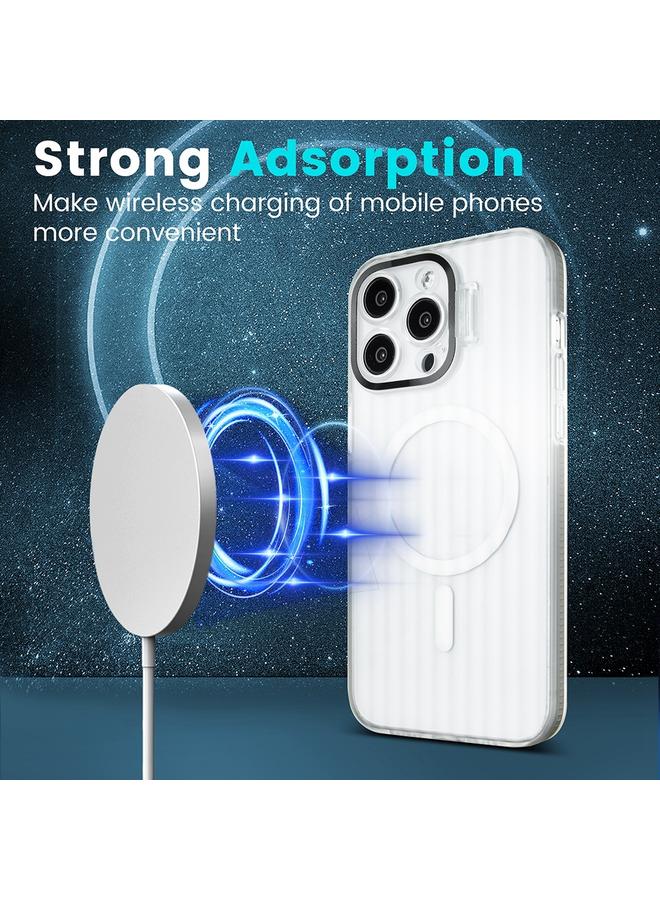 erorex Case For iPhone 14 Pro Max Color Edge Lens Holder MagSafe Magnetic Phone Case - Image 5