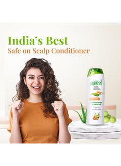 dhathri Dheedhi Herbal Hair Conditioner, Hair Conditioner For Dry Frizzy Hair, Safe On The Scalp, Moisturizes Hair Strands, 200Ml,1 Count  - Image 2