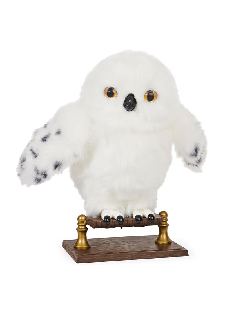 General The wizarding world of Harry Potter, the charming interactive owl Hedwig, more than 15 sounds and movements, toys for kids, holiday party costume accessories for girls and boys  - Image 1