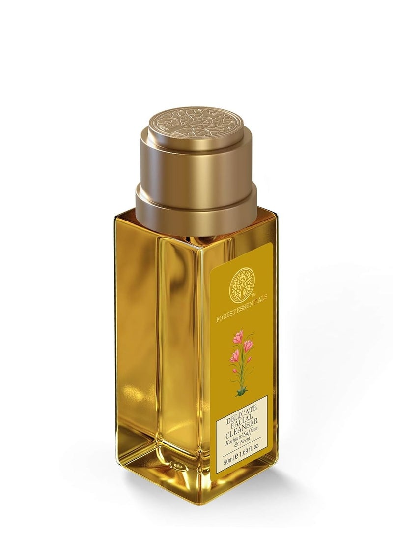 Forest Essentials Forest Essentials Delicate Facial Cleanser with Kashmiri Saffron & Neem 50ML - Image 2