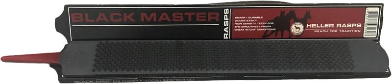 Heller Black Master Hoof Rasp, Case Hardened Steel, 42.5 x 4.3 x 0.5 cm, 1.4 pounds - Image 1