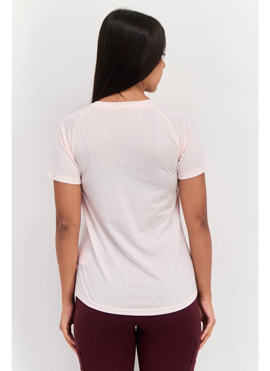PUMA Women Sportswear Fit Short Sleeve Training Top, Light Pink  - Image 2