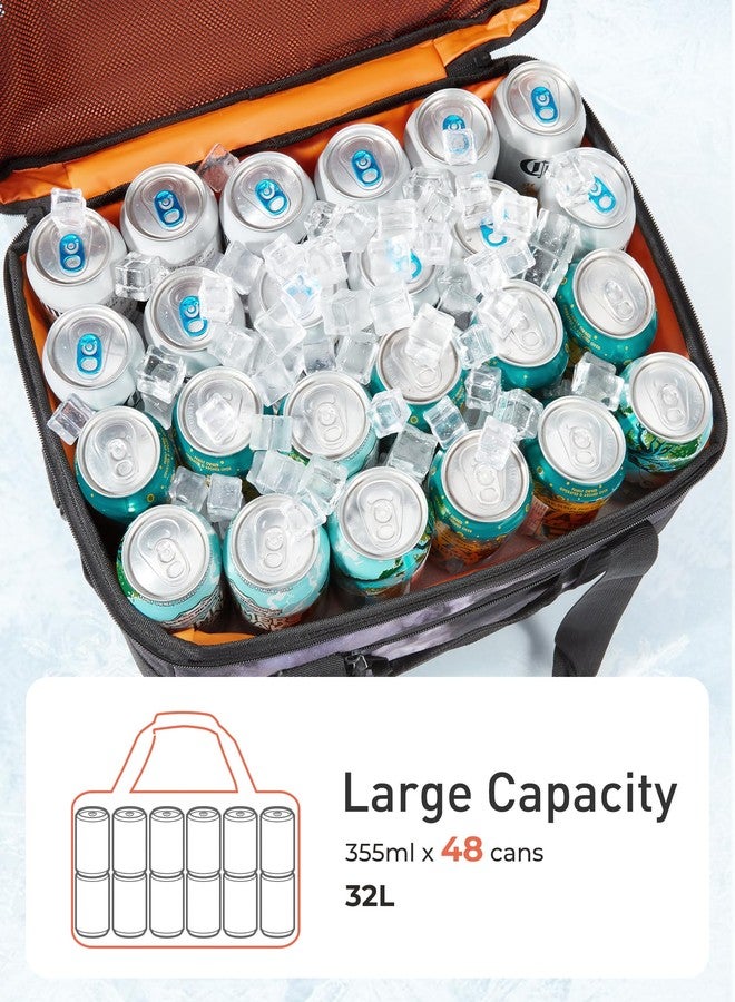 TOURIT Cooler Bag 48-Can Insulated Soft Cooler Large Collapsible Cooler Bag 32L Lunch Coolers for Picnic, Beach, Work, Trip - Image 5
