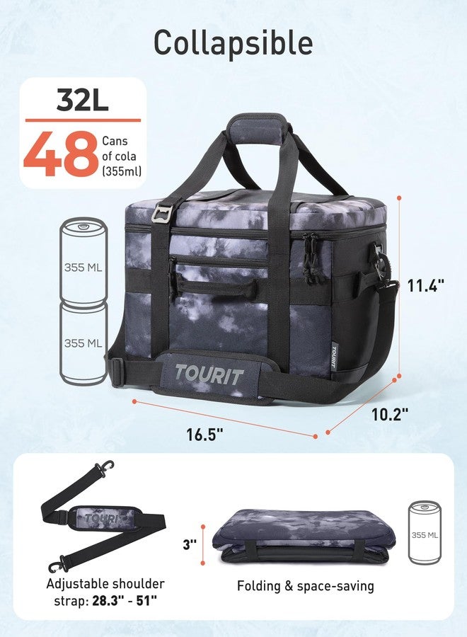 TOURIT Cooler Bag 48-Can Insulated Soft Cooler Large Collapsible Cooler Bag 32L Lunch Coolers for Picnic, Beach, Work, Trip - Image 4