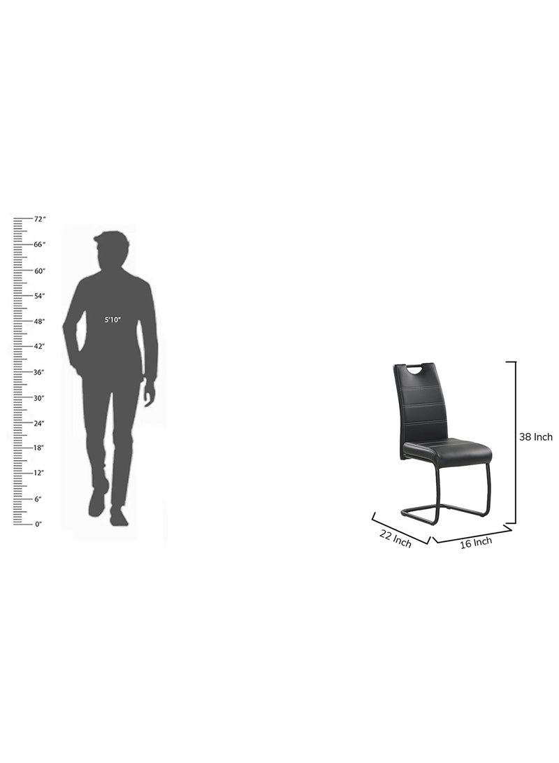 Royaloak Florence Marble Dining Set | 6 Seater Marble Dining Table with Chairs | Luxury Dining Furniture | Modern Design | Durable MDF Base - Image 3