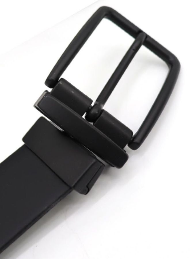 جاي ماتيولو حزام جاي ماتيولو للرجال من جلد العجل مزدوج الوجه - قابل للعكس - حزام إيطالي الصنع بعرض 35 مم - Image 5