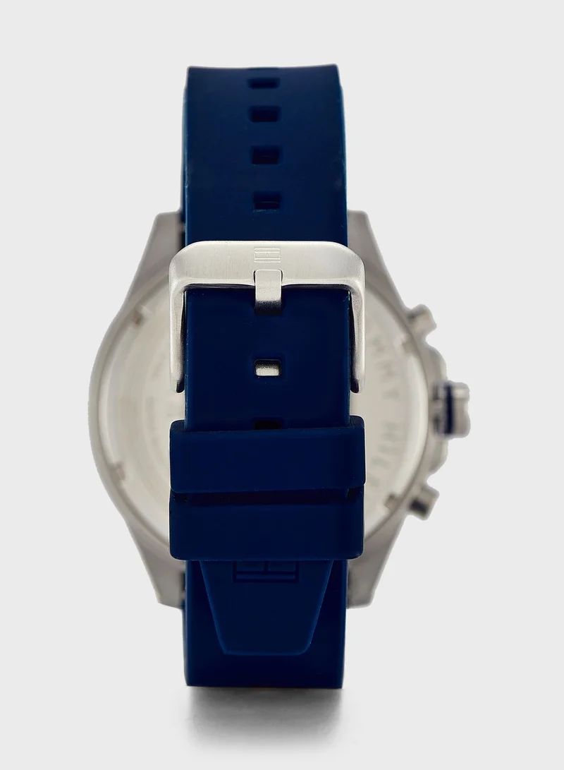 TOMMY HILFIGER Analogue Watch with Silicone Bracelet