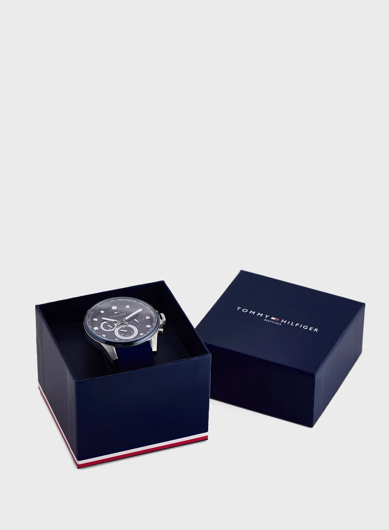 TOMMY HILFIGER Analogue Watch with Silicone Bracelet