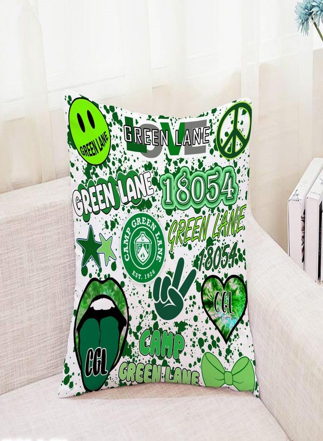 Camp Bunk Kids Autograph Pillows A Great Gift for Boys Or Girls (Camp Green Lane)