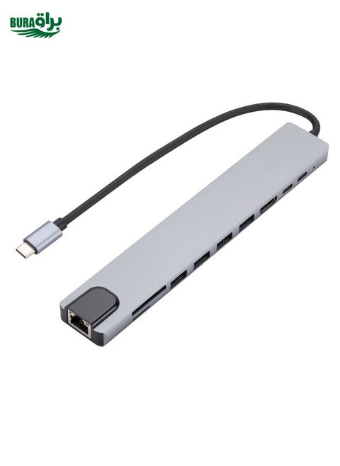10 in 1 USB-C / Type-C Iinterface Docking Station Multi-function HUB