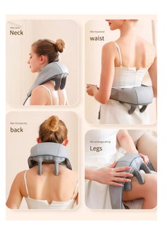 Arabest Shiatsu Neck and Shoulder Massager With Heat Relieve Tension Target Acupoints Spa-Quality Massage 6D Extra Large Massage Head Wearable Design Ideal For Pain Relief Muscle Relaxation Stress Reduction  - Image 3