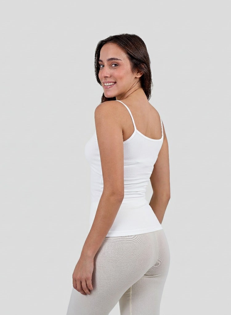 دايس توب حمالة رفيعة قطن ليكرا حريمي - Image 3