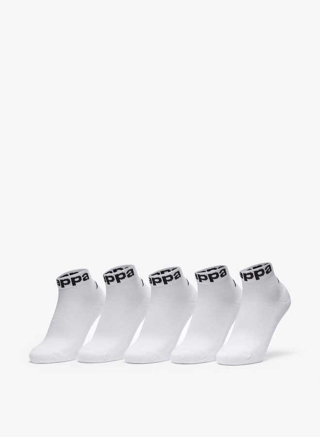 Kappa Women's Ankle Length Sports Socks - Set of 5 - Image 1