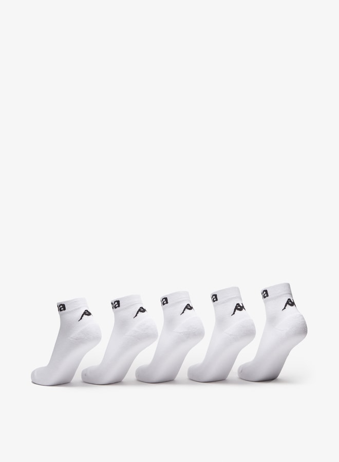 Kappa Women's Ankle Length Sports Socks - Set of 5 - Image 3