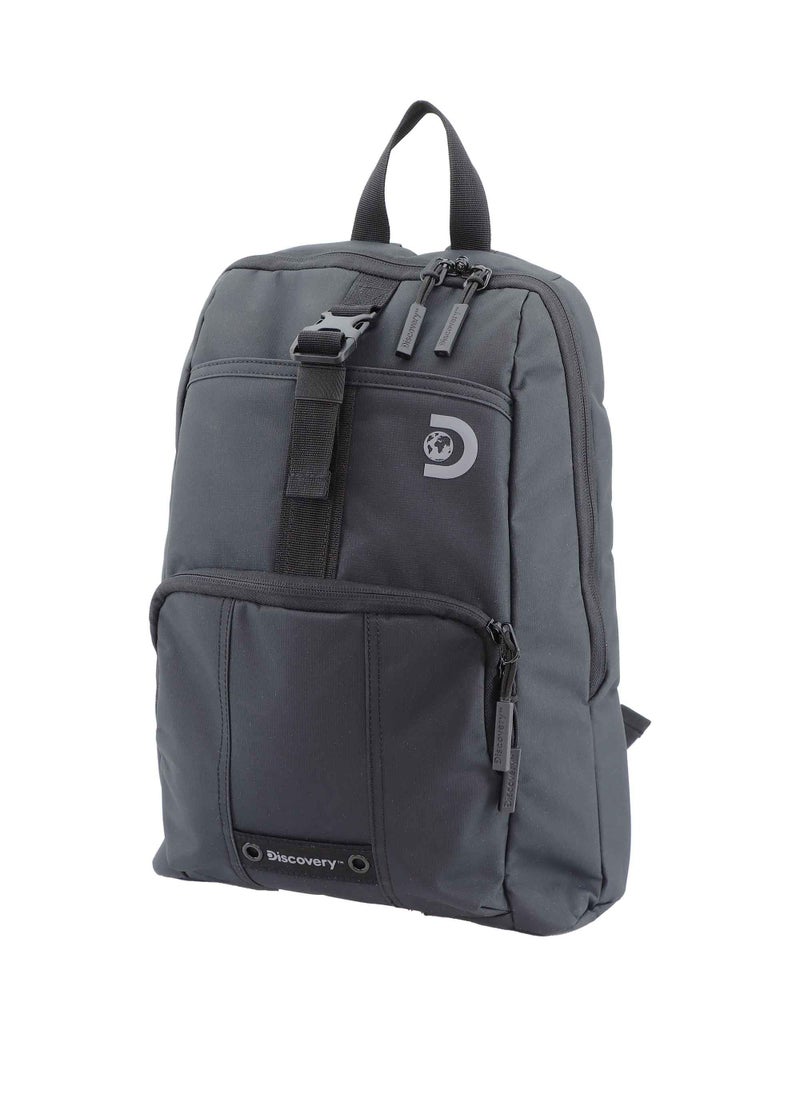 Discovery SHIELD RPET Polyester Urban Backpack Black, Durable Water Resistant Causal Daypack With Padded RFID Pocket, Outdoor Travel Business Bag For Men And Women. - pzsku/Z441E6F212408D660E523Z/45/_/1722326268/a3d8bd04-2aa5-4d2c-8e8e-0504103cf970