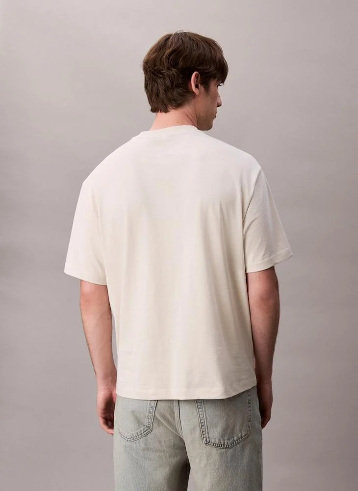 Calvin Klein Jeans Block Logo Graphic Relaxed T-Shirt