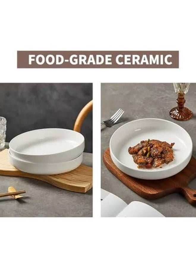 Very stylish oval porcelain dishes and bowls featuring a mushroom design. Sold individually, allowing you to assemble your own set. Medium, deep bowl – Code: 1024523 - Image 1