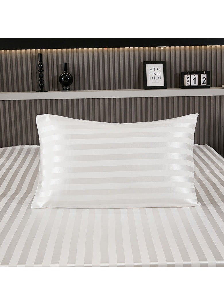 2 Pcs Satin Body Pillow Cover Soft and Breathable Body Pillow  - Image 2