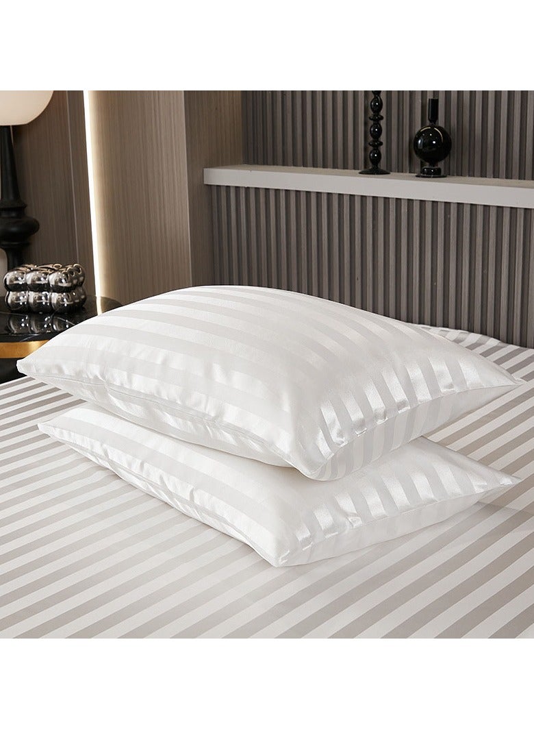 2 Pcs Satin Body Pillow Cover Soft and Breathable Body Pillow  - Image 4