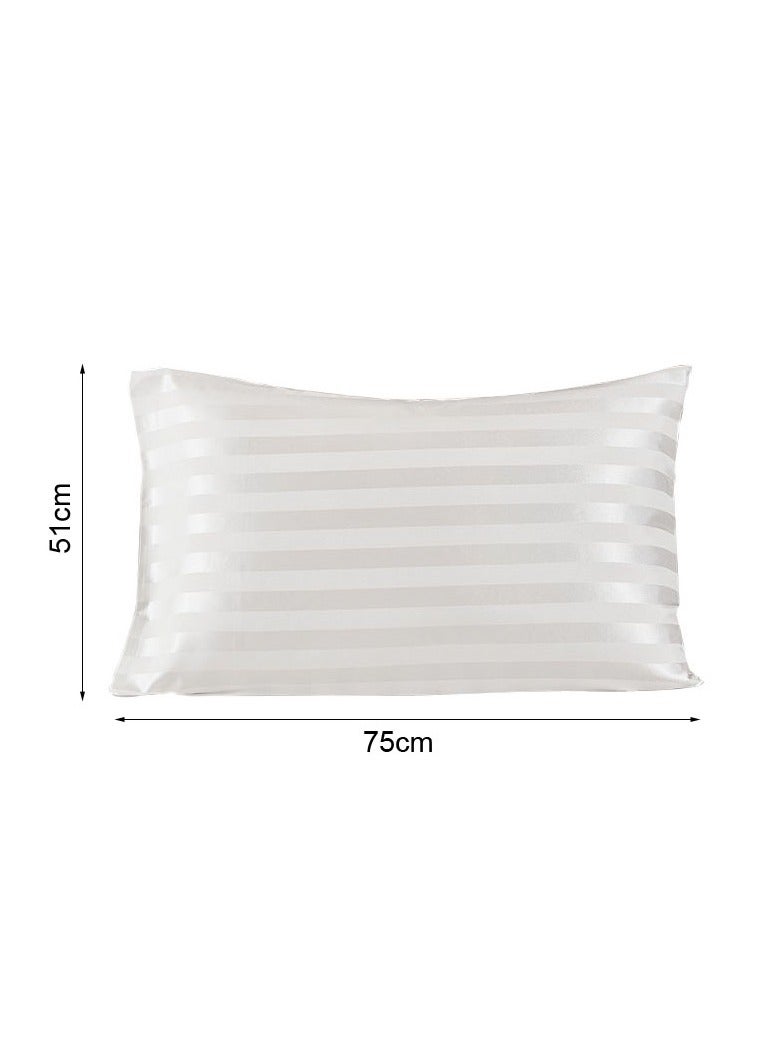 2 Pcs Satin Body Pillow Cover Soft and Breathable Body Pillow  - Image 5