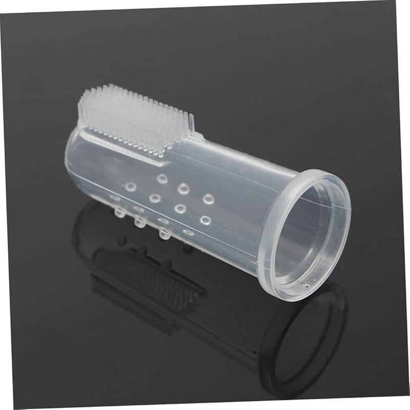 BESPORTBLE 4pcs Pet Finger Toothbrush for Dog Cat Oral Health Gentle Brushing Small to Large Pets - Image 5