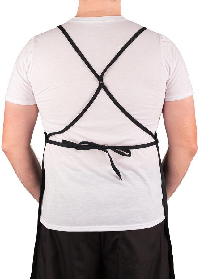 KNG Adult Shop Apron, Black - Image 4