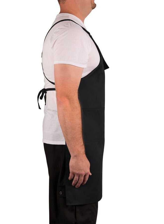 KNG Adult Shop Apron, Black - Image 3