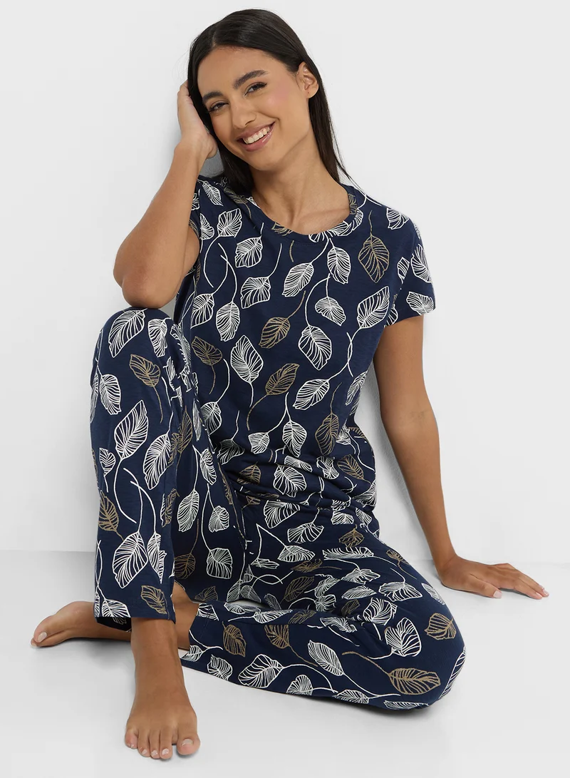 ريبلز مع نمشي LADIES NIGHTWEAR SET