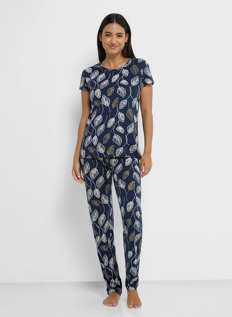 ريبلز مع نمشي LADIES NIGHTWEAR SET