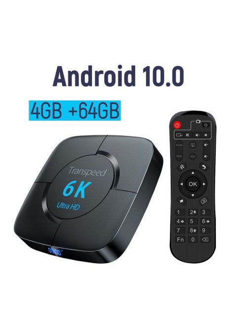 Smart Android TV Box Android 12 4GB 32GB 64GB 2.4G/5GHz Wifi Bluetooth Android TV Box 6K HDR Media Player 3D Video Set Top Box