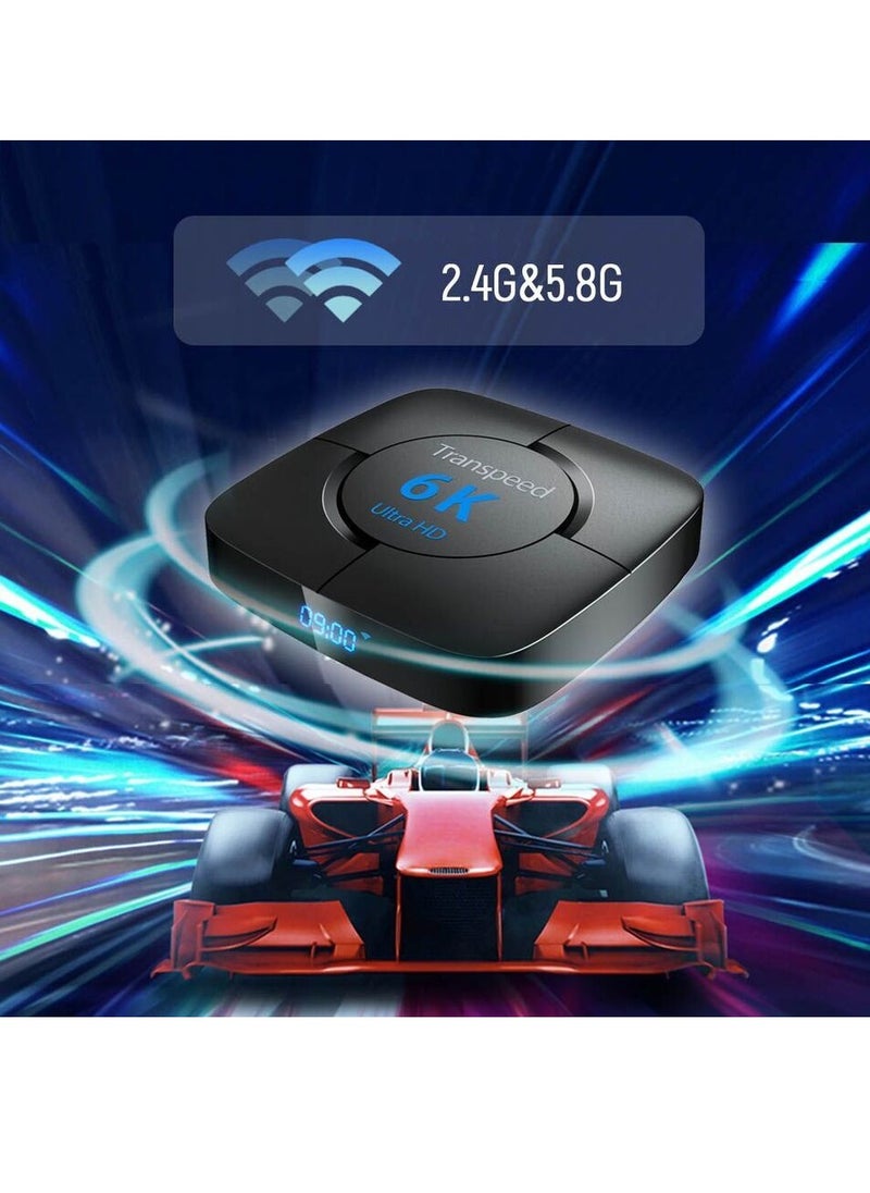 Smart Android TV Box Android 12 4GB 32GB 64GB 2.4G/5GHz Wifi Bluetooth Android TV Box 6K HDR Media Player 3D Video Set Top Box