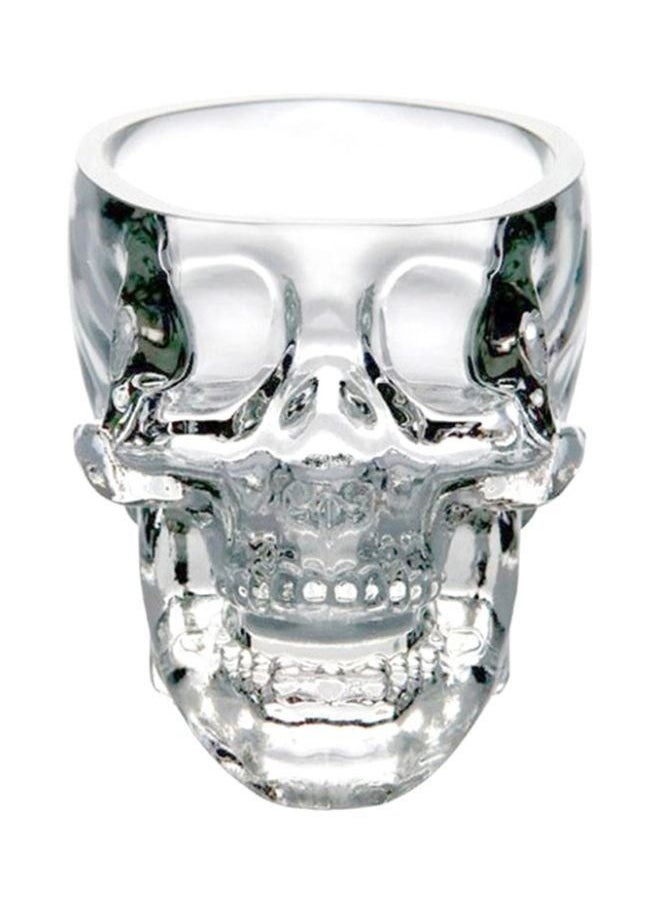 NIBEMINENT - Crystal Skull Shaped Shot Glass Clear 75x50centimeter - Image 1