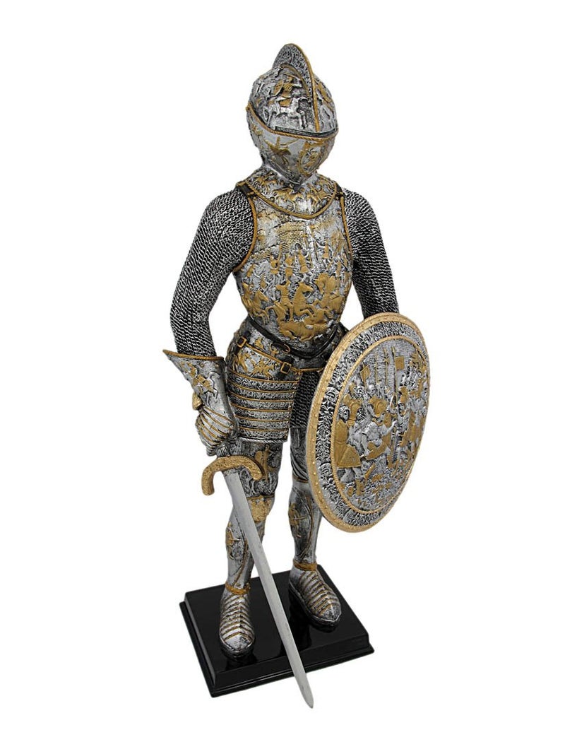 Veronese Design Medieval French Knight in Armor Statue Figure Armour