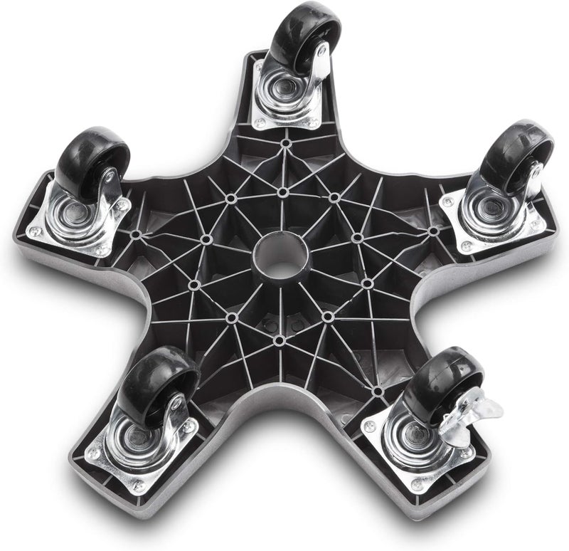 Bosmere Down Under Plant Caddie Heavy Duty Plant Stand with Wheels 500 lb Capacity 14Inch Charcoal - Image 3