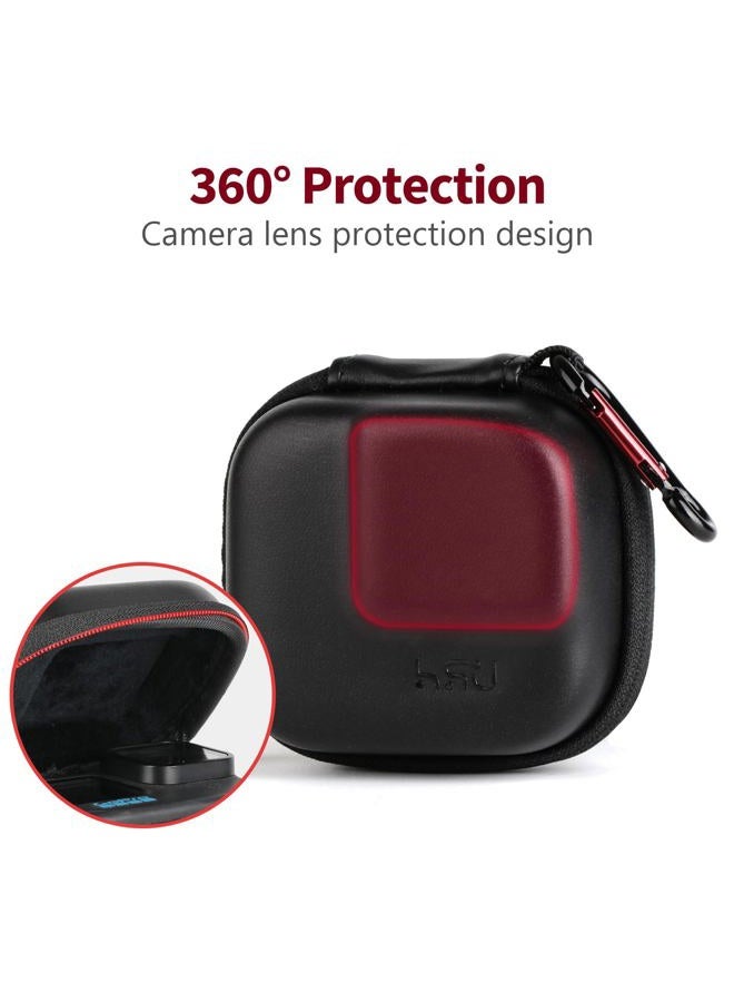 HSU Protective Case for GoPro Hero 13/12, Mini Carrying Case Compatible with GoPro Hero 11/10/9/8/7/6/5 Black, AKASO/Campark/YI Action Camera and More, Small Carrying Case - Image 3