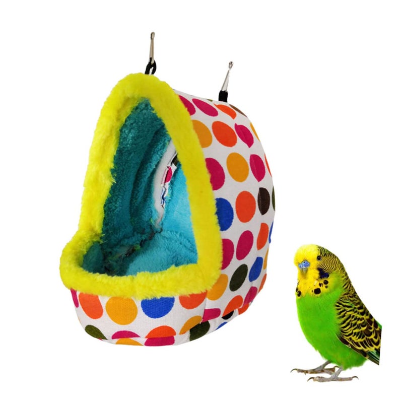 Plush Parrot Nest Hammock Bird Cage Hanging Tent Sleeping Pad Accessory - Image 5