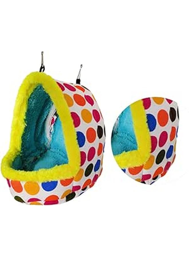 Plush Parrot Nest Hammock Bird Cage Hanging Tent Sleeping Pad Accessory - Image 1