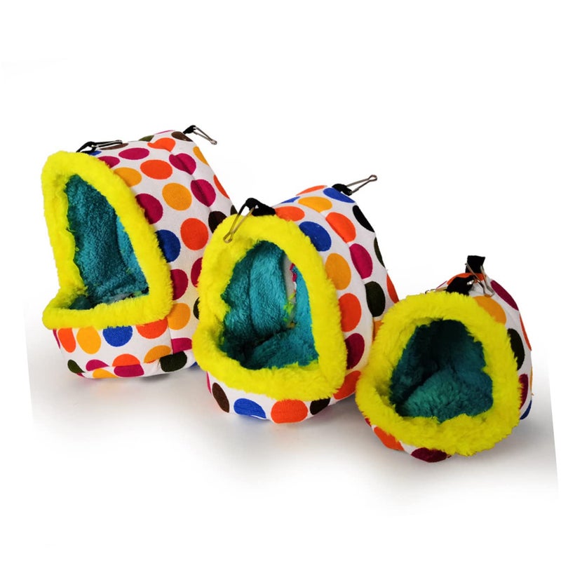 Plush Parrot Nest Hammock Bird Cage Hanging Tent Sleeping Pad Accessory - Image 3