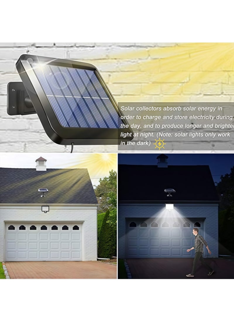 Leon Home LED Solar Flood Light Solar Light Outdoor with Motion Detector Ip65 Waterproof 120 Lighting Angle Solar Wall Light for Garden - Image 4