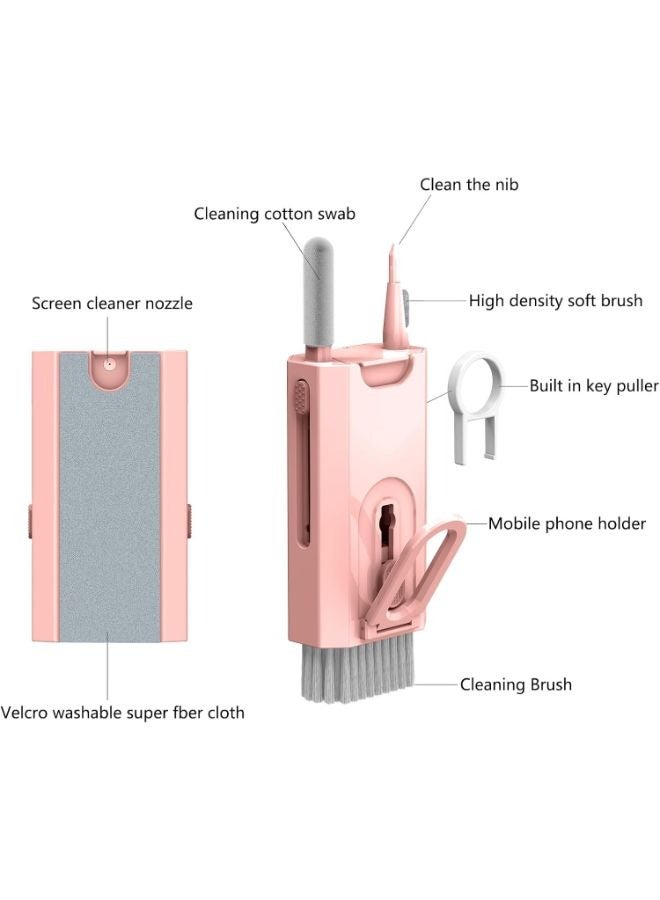 8-in-1 Electronic Cleaning Kit Keyboard Cleaning Kit Portable Multifunctional Cleaning Tool for Pc Monitor/Earbuds/MobilePhone/Laptop/Computer/Bluetooth Headset - Image 3